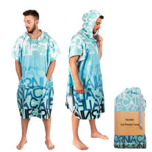 Mikrofaser -Surfstrand -Neoprenanzug Wechseln Sie Robe Poncho Handtuch